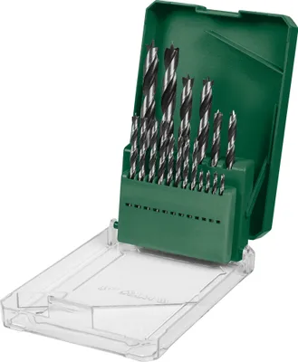 Produktbild von PARKSIDE® Stahl- / Holz- / Steinbohrersatz (Holzbohrer 18tlg.)
