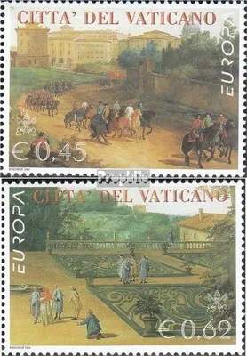 Produktbild von Briefmarken Vatikanstadt 2004 Mi 1489-1490 (kompl.Ausg.) gestempelt Europa