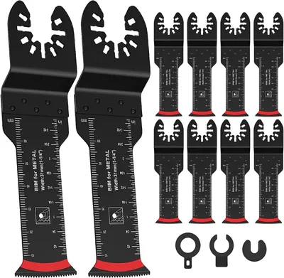 Obrázok produktu pre Omgoods – Súprava 10 oscilačných píl pre multifunkčné náradie