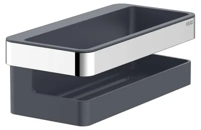 Produktbild von Keuco Collection Moll Duschkorb 2-teilig verchromt/anthrazit - 12758010001