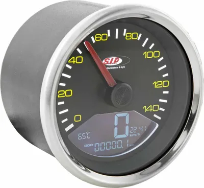 Immagine prodotto di Performance SIP Speedometer 140 km/h 14.000 U/min Digitale/Analogico Acciaio 20 Funzioni