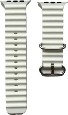 Produktbild von Armband für Apple Watch 41/40mm (Series 4 - 10)/ 38mm (Series 1 - 3) Sporty White