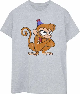 Produktbild von Disney - "Angry Abu" T-Shirt für Damen BI51828 (M) (Grau)