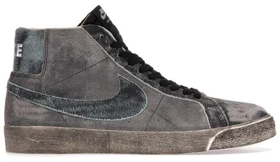 Produktbild von Nike Blazer Mid Faded Black - EU 38.5