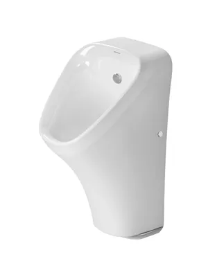 Produktbild von Elektro-Urinal DURASTYLE 300x340mm Bat Zul v hint o Fliege HG we HygieneGlaze weiß