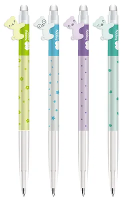 Image de Hello Bears stylo effaçable 0.5mm bleu(12pcs)