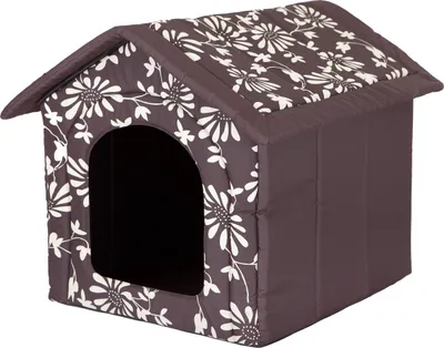 Zdjęcie produktu dla Składana buda dla psa R4 - 55x60x60 cm - wewnątrz i na zewnątrz - lekka i stabilna - zdejmowany dach | PillowPrim