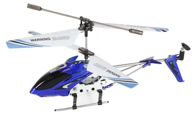 Immagine prodotto di Syma KX6560, elicottero radiocomandato S107G con giroscopio, telecomando, colore blu