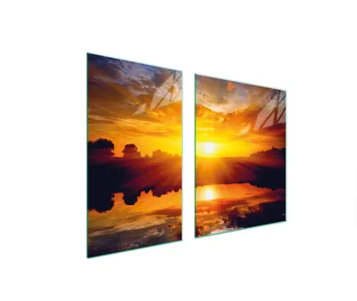 Produktbild von Glasplatte und Schneidebrett 100x52 SUN