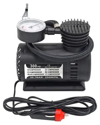 Obrázek produktu pro Nová přenosná mini pumpa do auta 300 psi, 12 V – mini elektrická pumpa na pneumatiky pro nouzové situace – nafukování pneumatik