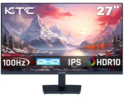 Image de Moniteur gaming - Écran d'ordinateur - Moniteur - Écran - 27 pouces - Résolution QHD 2560x1440