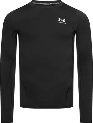 A black long-sleeved shirt with the Under Armour logo on the chest.