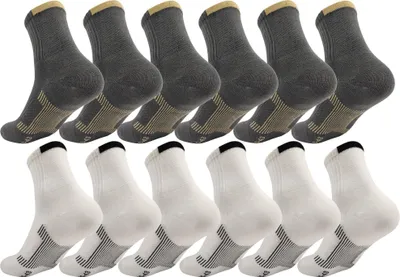 Produktbild von 12 Paar Herren Sport Sneaker Socken Quarter Socks Kurzsocken Halbsocken Mix6/43-46