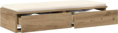 Obrázok produktu pre vidaXL Zásuvky pod posteľ Artisan – dub 100 x 36,5 x 16,5 cm drevotrieska
