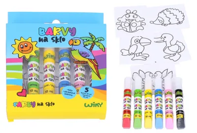 Immagine prodotto di Colori per vetro 5+1 10 ml