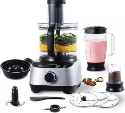Produktbild von Küchenmaschine – Alles-in-einer Küchenmaschine – Multifunktionale Küchenmaschine – 11 Funktionen – Mixer – Zitruspresse