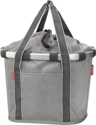 Produktbild von Klickfix Vorderradkorb "Bike Basket" , grau