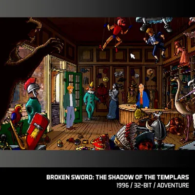 Produktbild von Blaze Entertainment Evercade Broken Sword, Autres, RP (Rating Pending)