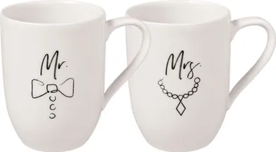 Image de Ensemble de mugs Villeroy et Boch 280 ml Mr And Mrs Villeroy & Boch