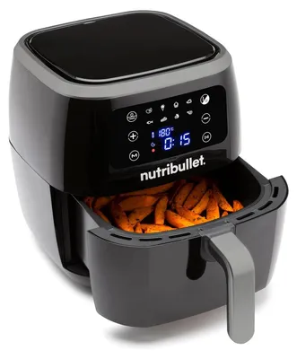 Zdjęcie produktu dla NutriBullet XXL Digital Air Fryer, Frytkownica na gorące powietrze, 7 l, Pojedyńczy, Czarny, Dotyk, Autonomiczny