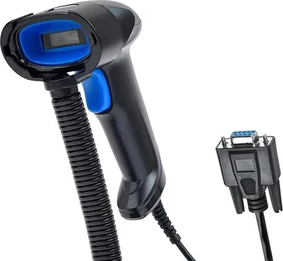 Produktbild von Automatischer RS232-Barcodeleser mit Ständer zum Scannen vom Bildschirm HD10C