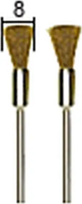 Image de Proxxon Brosses pinceau en laiton, 8 mm, 2 pièces, 28961