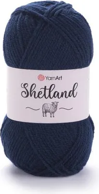 Produktbild von YarnArt Shetland 533 Dunkelpetrol, weiche Wolle für Herbst/Winter Projekte