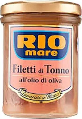 Produktbild von Thunfischfilets in Öl Filetti di Tonno Lavorati a Mano All'olio di Oliva 180g - Rio Mare
