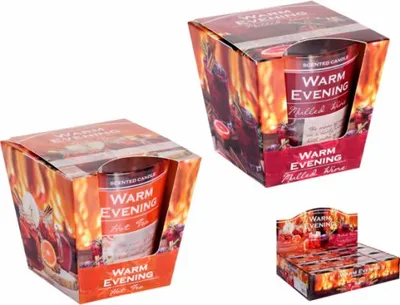 Obrázek produktu pro Svíčka ve skle WARM EVENING vonná 115g