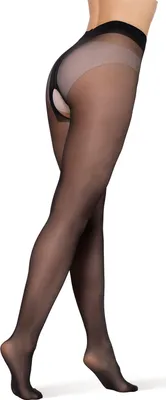 Produktbild von BANANALU 20 Den Ouvert Strumpfhose mit offenem Schritt  Intimo 20  Nero XL