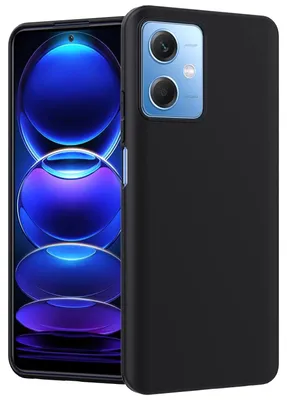 Immagine prodotto di Per Xiaomi Poco X5 Redmi Note 12 5G Silicone protezione Nero Custodia Cellulare Cover