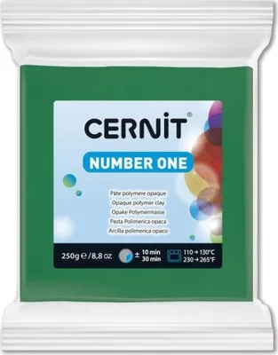 Immagine prodotto di CERNIT NUMERO UNO 250g verde