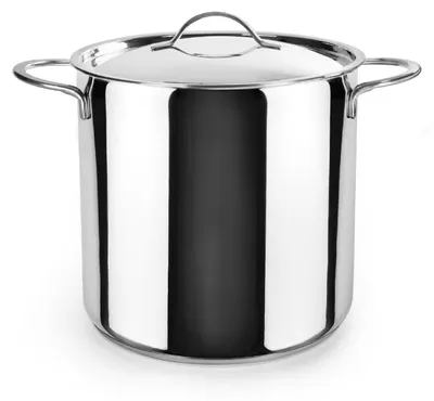 Image de Casserole avec couvercle, 28 cm, en acier inoxydable 18/10