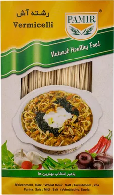 Produktbild von Bandnudeln Pamir Vermicelli | Reshteh Ash | Traditionelle persische Bandnudeln | 455 g