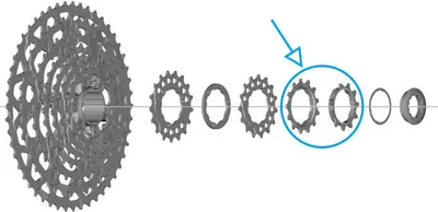 Shimano Ritzel CS-LG700/ Y0RF98020