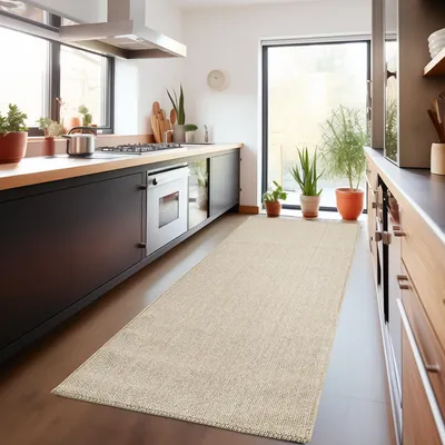 Zdjęcie produktu dla Carpetsale24 Dywan do Salonu Jednokolorowy Cieniowany Design Boucle Krótkow?osy Nowoczesny Trwa?y i ?atwy w Piel?gnacji, Rozmiar: 80x250 cm