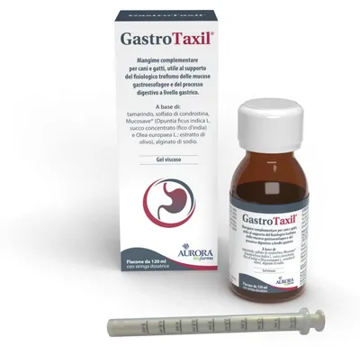 GastroTaxil 120 ml – Ergänzungsfutter für Hunde & Katzen