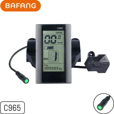 Obrázok produktu pre windmeile | Displej C965, kompatibilný s Bafang BBS01 BBS02 BBSHD a ovládačom, 3,2" farebný displej, LCD displej, e-bike, pedelec, HMI APT TGT