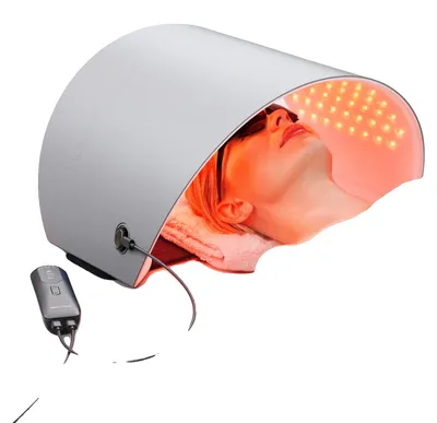 Obrázok produktu pre LED maska, 720 LED diód, viacero vlnových dĺžok, sivá maska L6, pre použitie v EÚ