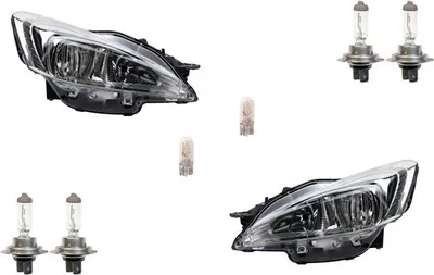 Produktbild von Scheinwerfer passend für Peugeot 508 11/10-08/14 Leuc. Satz Links Rechts 6208W3 9678393180 6206W3 9678393080 Johns
