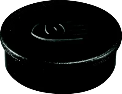 Produktbild von Haftmagnete 35mm Durchmesser schwarz VE=20x10 Stück