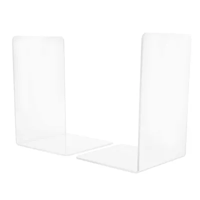 Obrázek produktu pro Bookend, File Bookend, Desktop Organizer, Akryl Bookend, Book Stand, Kancelářské potřeby
