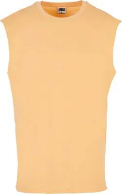 Immagine prodotto di T-shirt da uomo Urban Classics Open Edge Sleeveless Tee paleorange - 3XL