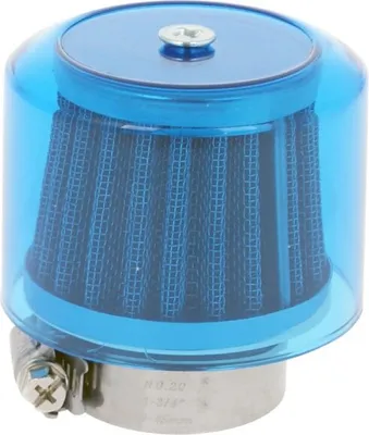 Produktbild von Luftfilter Air-System 38mm gerade blau