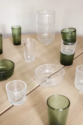 Image de OYOY LIVING Autres verres L8.5 x W8.5 x H7.5 vert