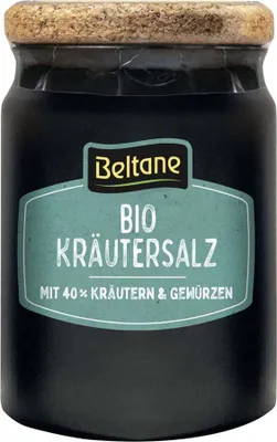 Produktbild von Beltane Kräutersalz Keramikdose glutenfrei lactosefrei -- 120g