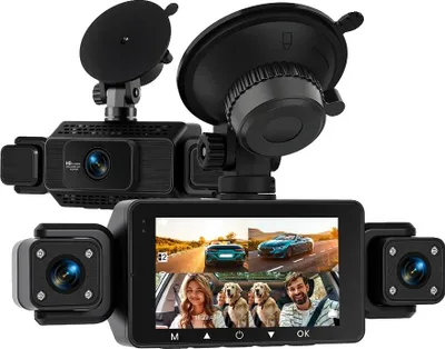 Obrázek produktu pro Autokamera, rozlišení 1080P, 4 objektivy, s 64G paměťovou kartou