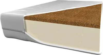 Image de Matelas pour enfants Matelas | Matelas en mousse avec garniture en coco pour le lit d'enfant Lit de bébé Chambre d'enfant Housse amovible, matelas en mousse de coco 80x160cm