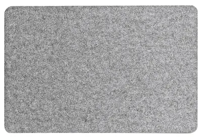 Produktbild von Zeller Platzset, Filz, grau 45x30