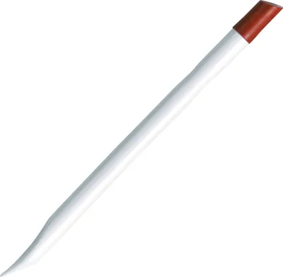 Produktbild von Pfeilring Galalithstäbchen, weiß, 12 cm lang